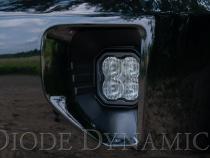 SS3 LED Fog Light Kit for 2019 Chevrolet Silverado 1500 LD Yellow SAE Fog Sport w/ Backlight Diode Dynamics