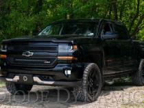 SS3 LED Fog Light Kit for 2016-2018 Chevrolet Silverado 1500 White SAE Fog Max w/ Backlight Diode Dynamics