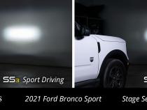 Ditch Light Brackets for 2021 Ford Bronco Sport Diode Dynamics
