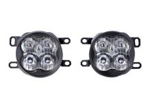 SS3 LED Fog Light Kit for 2010-2013 Toyota 4Runner, Yellow SAE Fog Pro with Backlight Diode Dynamics