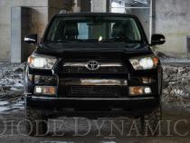 SS3 LED Fog Light Kit for 2010-2013 Toyota 4Runner, Yellow SAE Fog Pro with Backlight Diode Dynamics