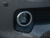 SS3 LED Fog Light Kit for 2018-2020 Toyota Sienna, White SAE Fog Max with Backlight Diode Dynamics