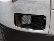SS3 LED Fog Light Kit for 2007-2014 Chevrolet Silverado 2500/3500 HD, Yellow SAE Fog Max with Backlight Diode Dynamics