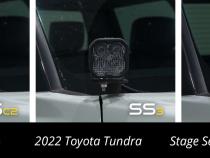 Stage Series Ditch Light Kit for 2022 Toyota Tundra SS3 Sport Diode Dymanics Yellow Combo Diode Dymanics