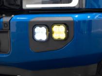 SS3 LED Fog Pocket Kit for 2020-2022 Ford Super Duty, White Pro Diode Dynamics