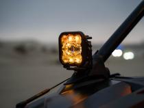 20-Present Polaris RZR A-Pillar LED Pod Kit, SS5 Sport White Combo Diode Dynamics