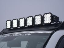 SS5 6-Pod CrossLink Mounting Kit for Prinsu/Sherpa Roof Racks, Pro Yellow Combo Diode Dynamics