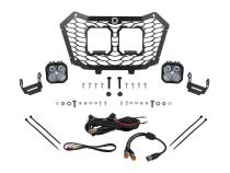 Stage Series LED Grille Kit for 2022-2024 Honda Talon, Pro White Combo