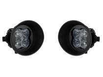 SS3 SAE/DOT Type TS Fog Light Kit Yellow (3000K) Sport (14.5 watts) Yellow SAE Fog Diode Dynamics
