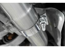 2015-2019 Volkswagen Golf Armor Pro Series 3 Inch Cat Back Quad Split Rear T304 Stainless Steel with Carbon Fiber Tips Exhaust System MBRP