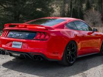 2.5 Inch Axle Back With Quad 4 Inch Dual Wall Tips For 18-23 Ford Mustang GT 5.0L Non Active Exhaust Armor BLK MBRP
