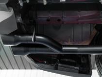 2.5 Inch Axle Back With Quad 4 Inch Dual Wall Tips For 18-23 Ford Mustang GT 5.0L Non Active Exhaust Armor BLK MBRP