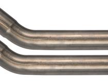 1966-71 Ford Fairlane 2.5 Inch X-Pipe Crossmember Back Rear Exit Exhaust Street Pro Mufflers Pypes Performance Exhaust