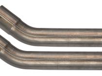 1966-71 Ford Fairlane 2.5 Inch H-Pipe Crossmember Back Quarter Panel Exit Exhaust Race Pro Mufflers Pypes Performance Exhaust