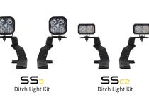 Stage Series 2in LED Ditch Light Kit for 2017-2020 Ford Raptor, Sport Yellow Combo Diode Dynamics