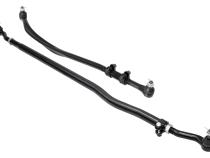 Currectlync Wrangler JK High Steer Kit For Stab. Shock And Jeep JL/JT Trac Bar Incl. Knuckles Drag Link Tie Rod Trac Bar Tb Reloc/Shock Mount Tr Clamp RockJock 4x4