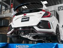 2017-2021 Honda Civic Type R 2.0L T304 Stainless Steel 3 Inch Cat-Back Triple Rear Outlet MBRP