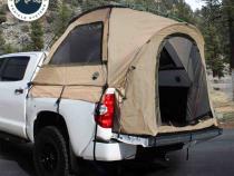 LD TACT - Bed Tent Mid Size 5.0-5.2 Foot, Tan Body and Green Rainfly Overland Vehicle Systems