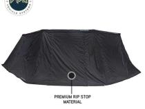 XD Nomadic 270 - Awning Wall 2 W/Black Out, Driver Side, Black Body, Black Trim W/Storage Bag Overland Vehicle Systems