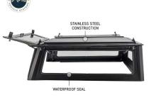 Expedition Truck Cap W/Full Wing Doors, Front and Rear Windows and 3rd Brake Light 19-24 Ram 1500 5.7 Foot Bed Overland Vehicle Systems