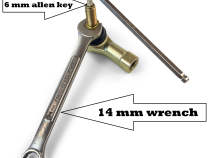 Jeep Wrangler Adjustable Front Sway Bar End Links 18 and Up JL/Gladiator Clayton Off Road