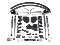 17-19 Ford F-250/F-350 Super Duty 6 Inch Lift Kit 3 Inch Rear Block Diesel 3 Leaf Main Fox Adventure Shocks Adventure Series Shocks Zone Offroad