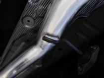 2024-Up Ford Ranger 2.3L Ecoboost Armor Pro T304SS 3-Inch Cat-Back Single Side Exit with Polished Tip MBRP