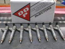 Chevy Duramax 08-10 LMM Brand New 200 Percent Over Injector Set (SAC Nozzles) Dynomite Diesel