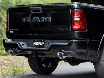 2025 Ram 1500 3.0L SST SO Armor Lite 3 inch Cat-back 2.5 Inch Dual Split Rear Exhaust with Polished Tips MBRP